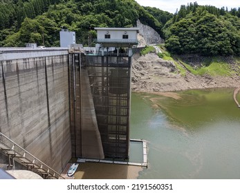 Arch Dam In Oita Prefecture, Japan