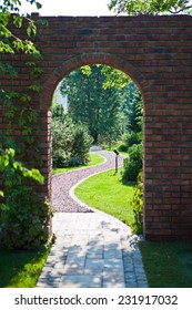 Arch in the garden