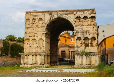 The Arch Of Janus In Roma