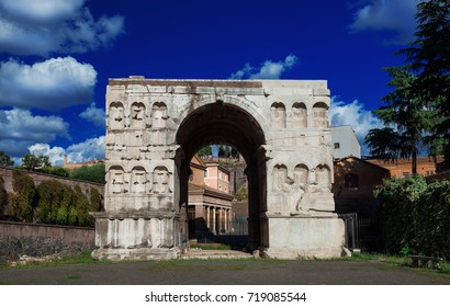 Arch Of Janus In Rome