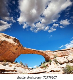 Arch In Natural Bridges National Monument