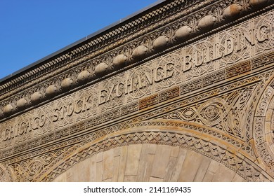 The Arch From The Old Chicago Stock Exchange Building.