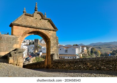 Arch Of Philip V In Ronda, Andalusia, Spain