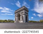 Arch of Triumph - Arc de triomphe - Paris - France - Horizontal