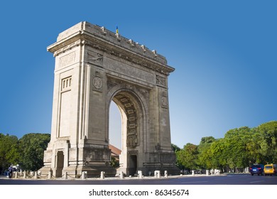 Arch Of Triumph, Bucharest, Romania