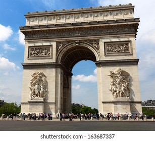 Arch Of Triumph, Paris, France 