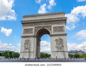Arch of Triumph, Paris, France - Shutterstock ID 2172190955
