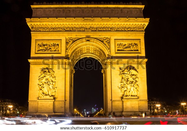Arch of Triumph in Paris,
France