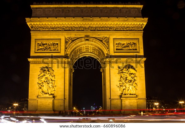 Arch of Triumph in Paris,\
France