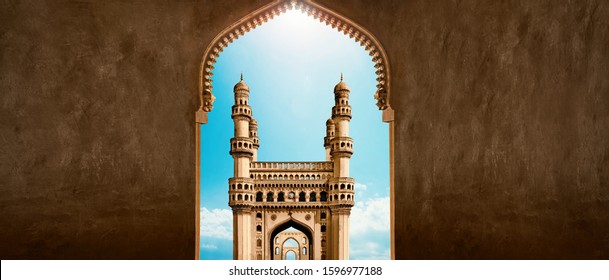 Arch View Charminar.Hyderabad,Telangana,India - Image
