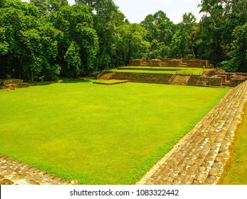 Archaelogical Site Of Quirigua In Guatemala