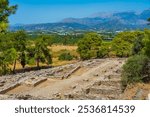 Archaeological Site of Agia Triada at Greek island Crete.