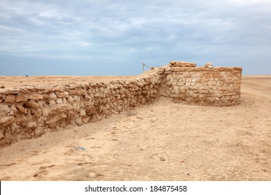 Archaeological Site In Al Zubarah. Qatar, Middle East