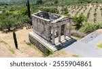 The archaeological site of Ancient Messene in the region of Peloponnese, Greece.