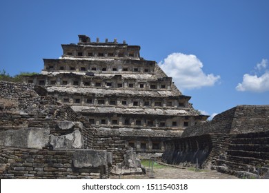 Archaeological Zone Of El Tajín In Papantla, Veracruz, Mexico.