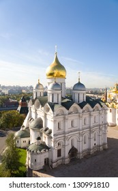 Archangel Cathedral Of The Moscow Kremlin