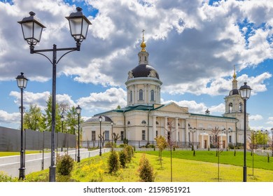 Archangel Michael church (Mikhaylovskaya church, 1833) at sunny day. Kolomna, Moscow Oblast, Russia.