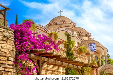 Archangel Michael Monastery in Thassos or Thasos island, Greece