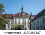 Archbishop Palace at Biskupske Square - Olomouc, Czech Republic