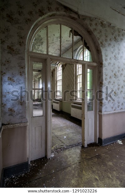 Arched Door Frame Abandoned Mental Asylum Stock Photo Edit Now