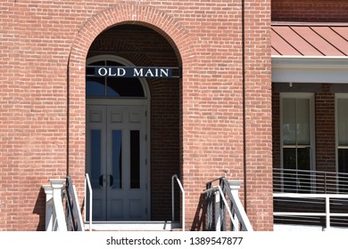 Arched Doorway Of Old Main At The University Of Arizona In Tucson Arizona 4/23/19