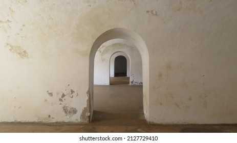 Arched Doorways of El Morro in Old San Juan, Puerto Rico