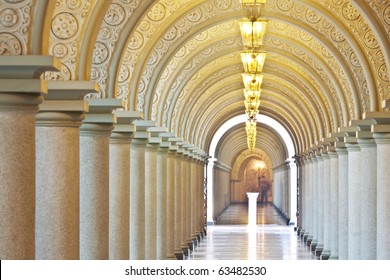 Arched Walkway, Assumption University, Thailand