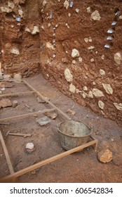Archeological excavation