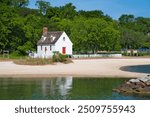 An Archer House at Yorktown, Virginia, USA.