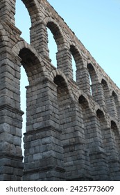 arches, architecture, art, castilla y león, granite, loba capitolina, roman aqueduct, roman civilization