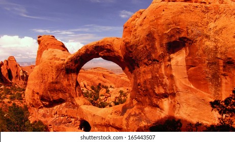 Arches National Park 01 Double O Arch Utah USA