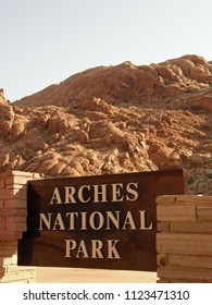 Arches National Park Sign