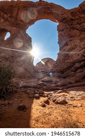 Arches National Park, Turret Arch Golden Hour
