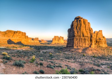 Arches National Park is a US National Park in eastern Utah - Shutterstock ID 230760400
