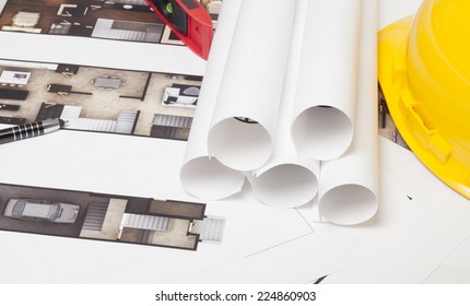 Architect blueprint