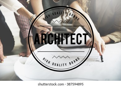 Architect Creative Occupation Engineer Professional Concept