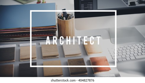 Architect Designer Engineer Creative Occupation Expertise Concept