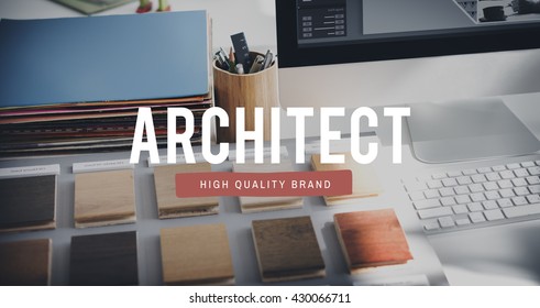 Architect Designer Engineer Creative Occupation Expertise Concept