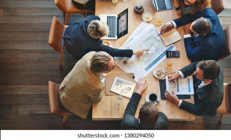 Architect team having a discussion - Shutterstock ID 1380294050