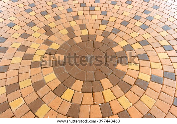 Architectural Background Ornamental Pattern Outdoor Patio Stock