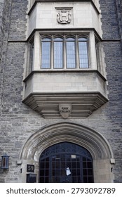 Architectural Close Up Of Projecting Window