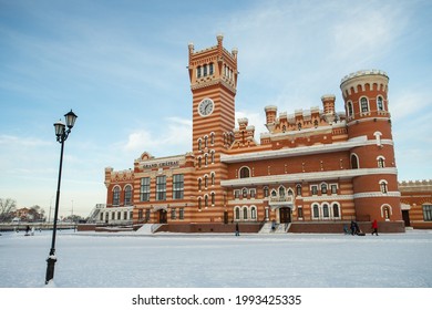 Architectural Complex 12 Apostles In Winter In Yoshkar-Ola, Mari El Republic, Russia.