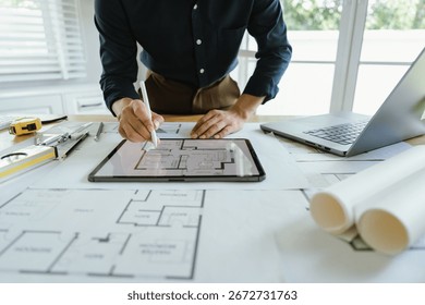 Architectural concept, architect engineer freelance design work on initial project drawings, construction plans, architectural design, drafting blueprints and construction modeling.