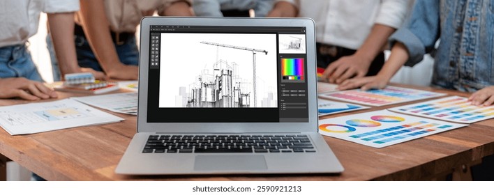 Architectural design brisk software application for architect business and professional designer