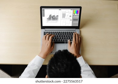 Architectural design modish software application for architect business and professional designer