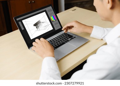Architectural design modish software application for architect business and professional designer