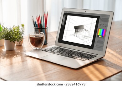 Architectural design modish software application for architect business and professional designer