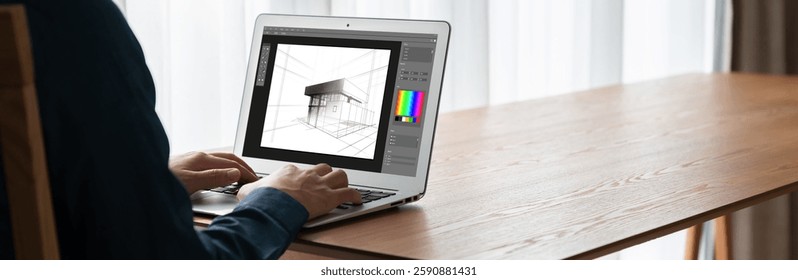 Architectural design modish software application for architect business and professional designer