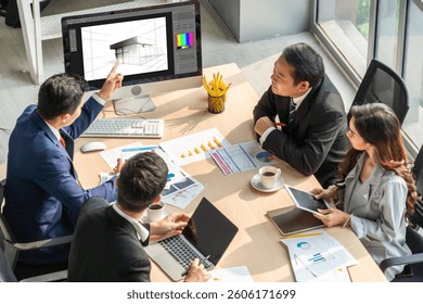 Architectural design modish software application for architect business and professional designer