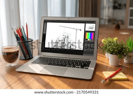 Architectural design modish software application for architect business and professional designer